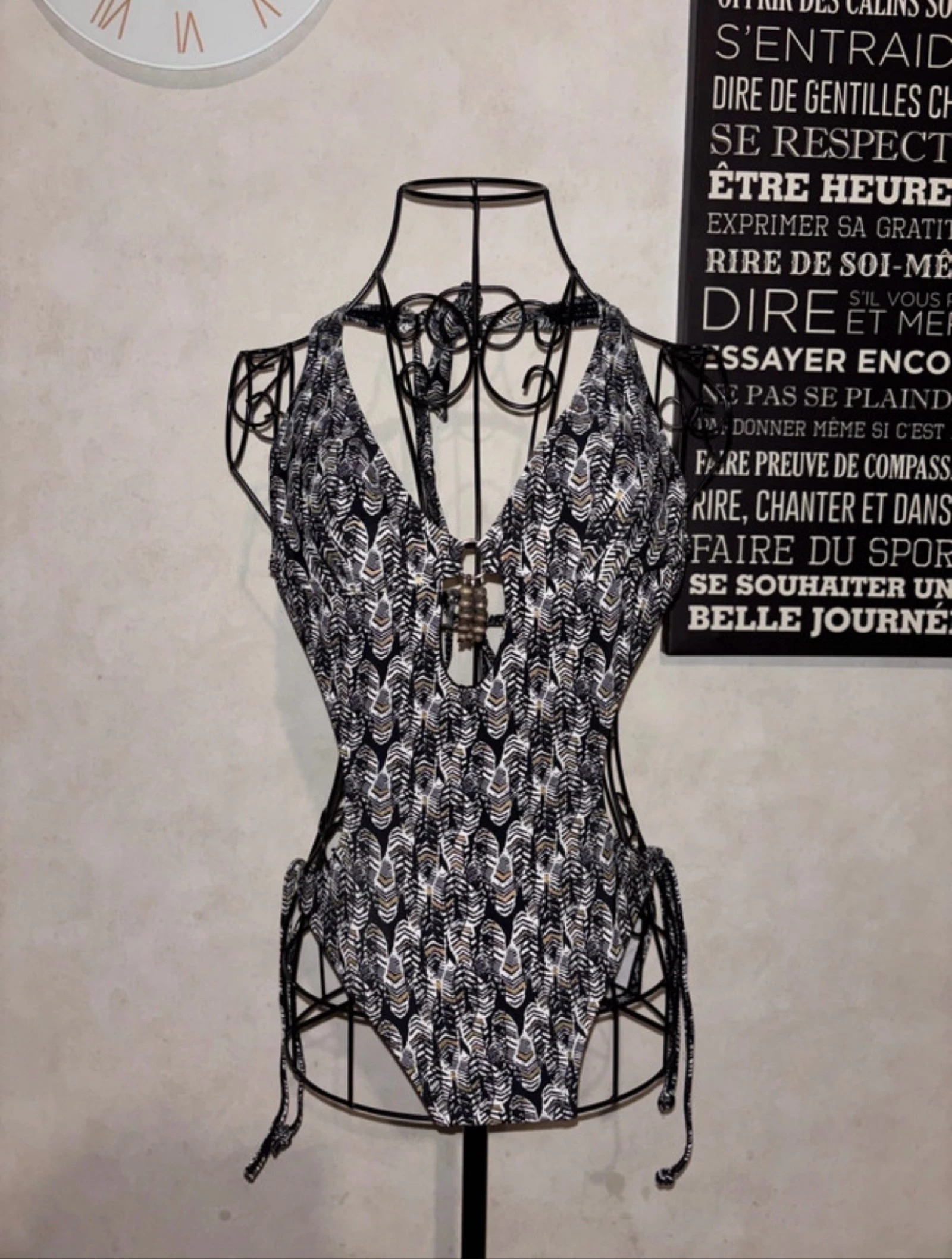 Maillot de bain 1 pièces taille S